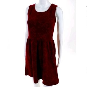 JACK. STRETCHY KNIT FLORAL SLEEVELESS MINI DRESS 4